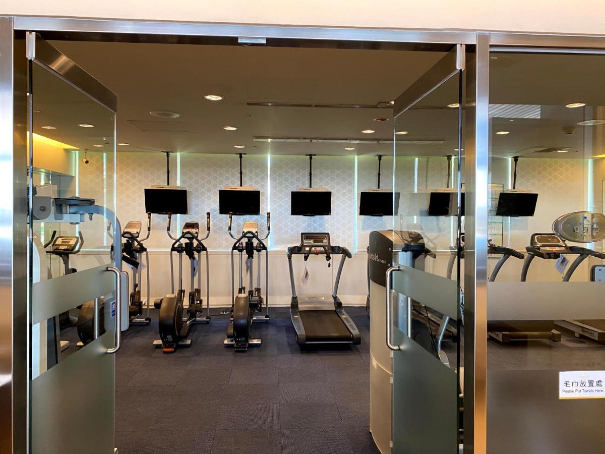 Evergreen Plaza Hotel - Тайнань Экстерьер фото The gym at the lounge
